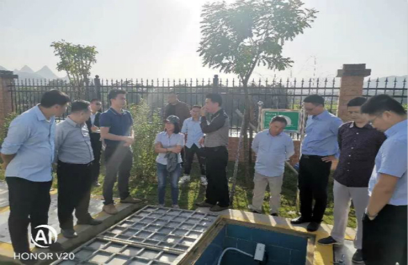 肇慶懷集縣組團到清遠陽山農(nóng)污PPP項目考察學習